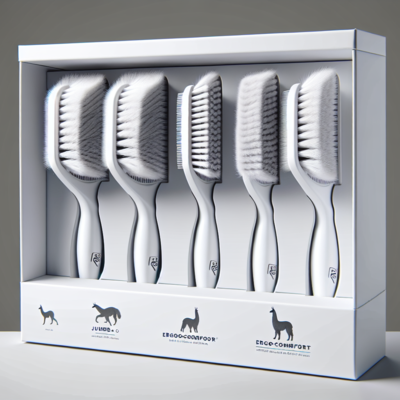 Box of ErgoComfort Llama Grooming Brush - Jumbo